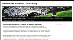 Desktop Screenshot of bluebirdcounseling.com