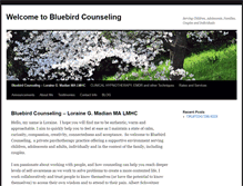 Tablet Screenshot of bluebirdcounseling.com